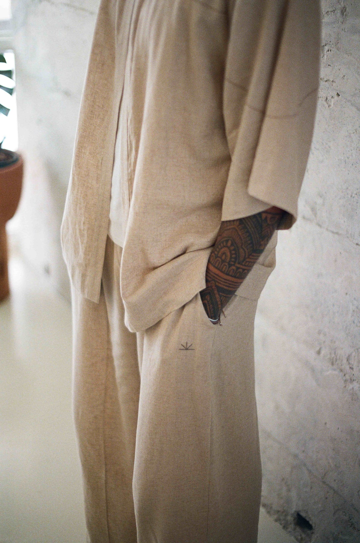 kimono bruma, off-white